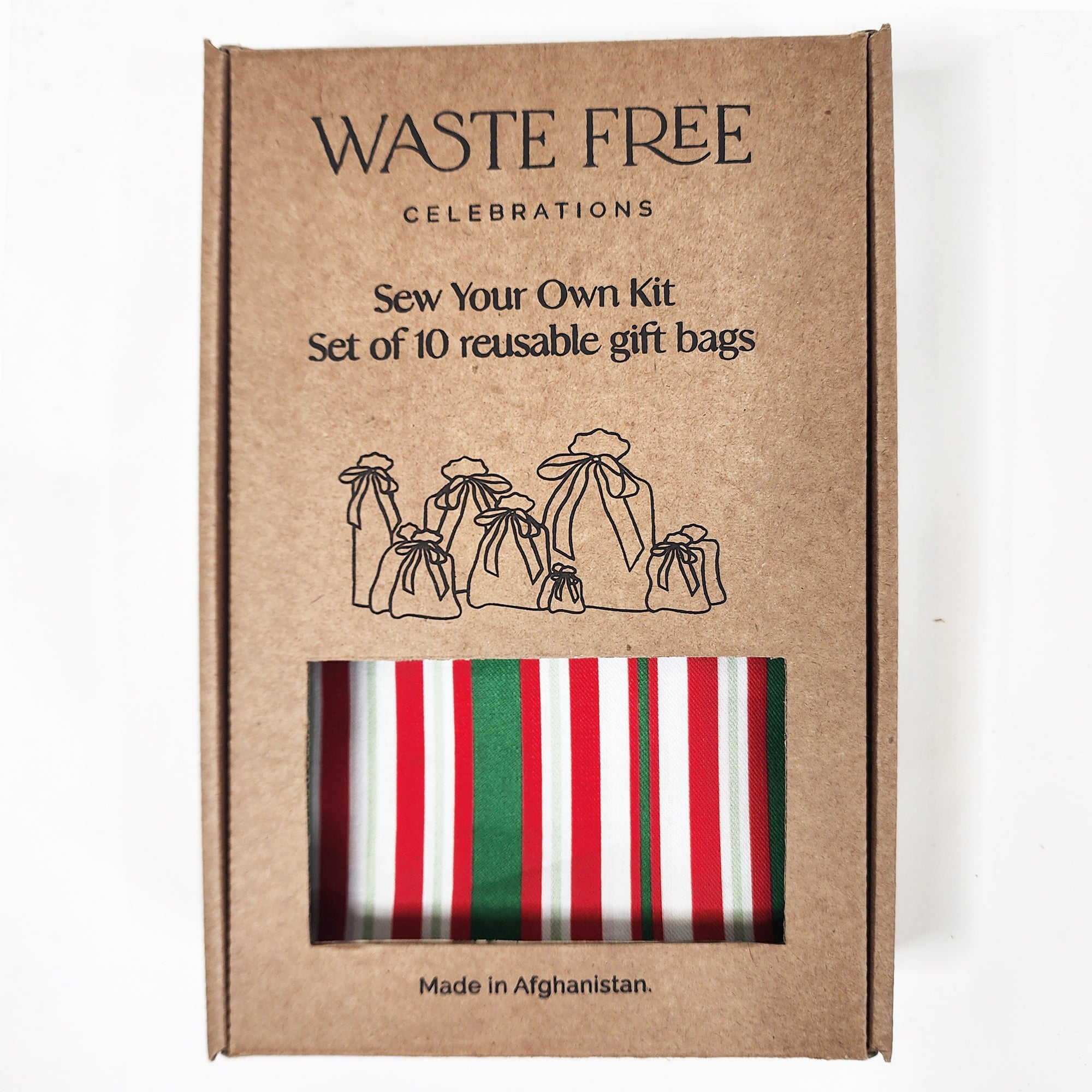 Scandi Julrander (SYO Reusable Gift Bag Set)