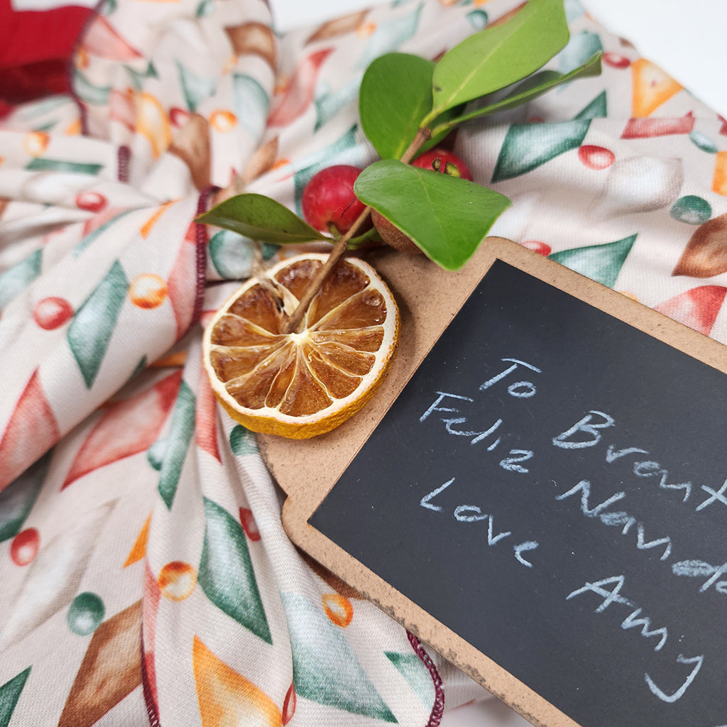 Nutcracker Harlekin - Furoshiki Gift Wrap