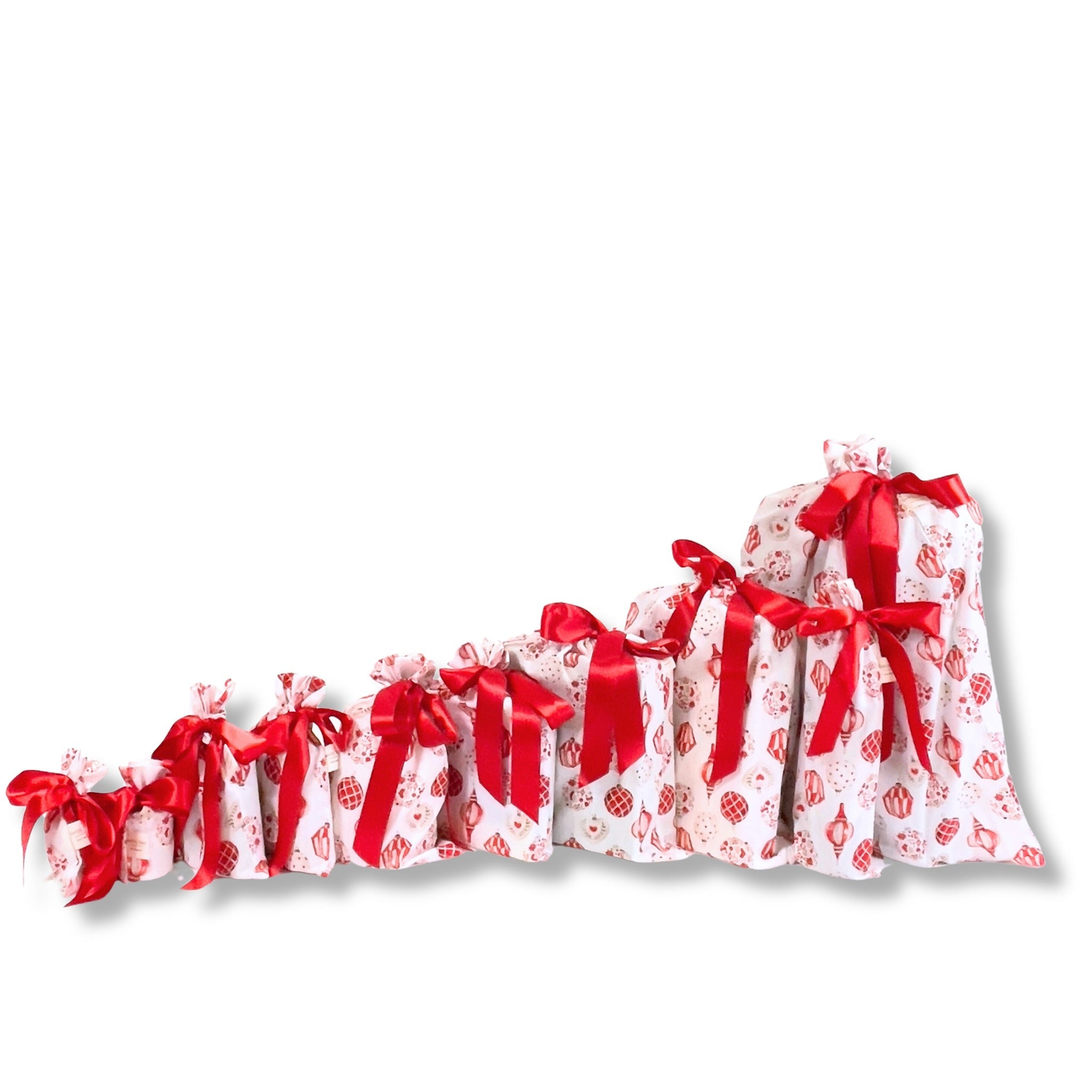 Christmas Baubles (SYO Reusable Gift Bag Set)