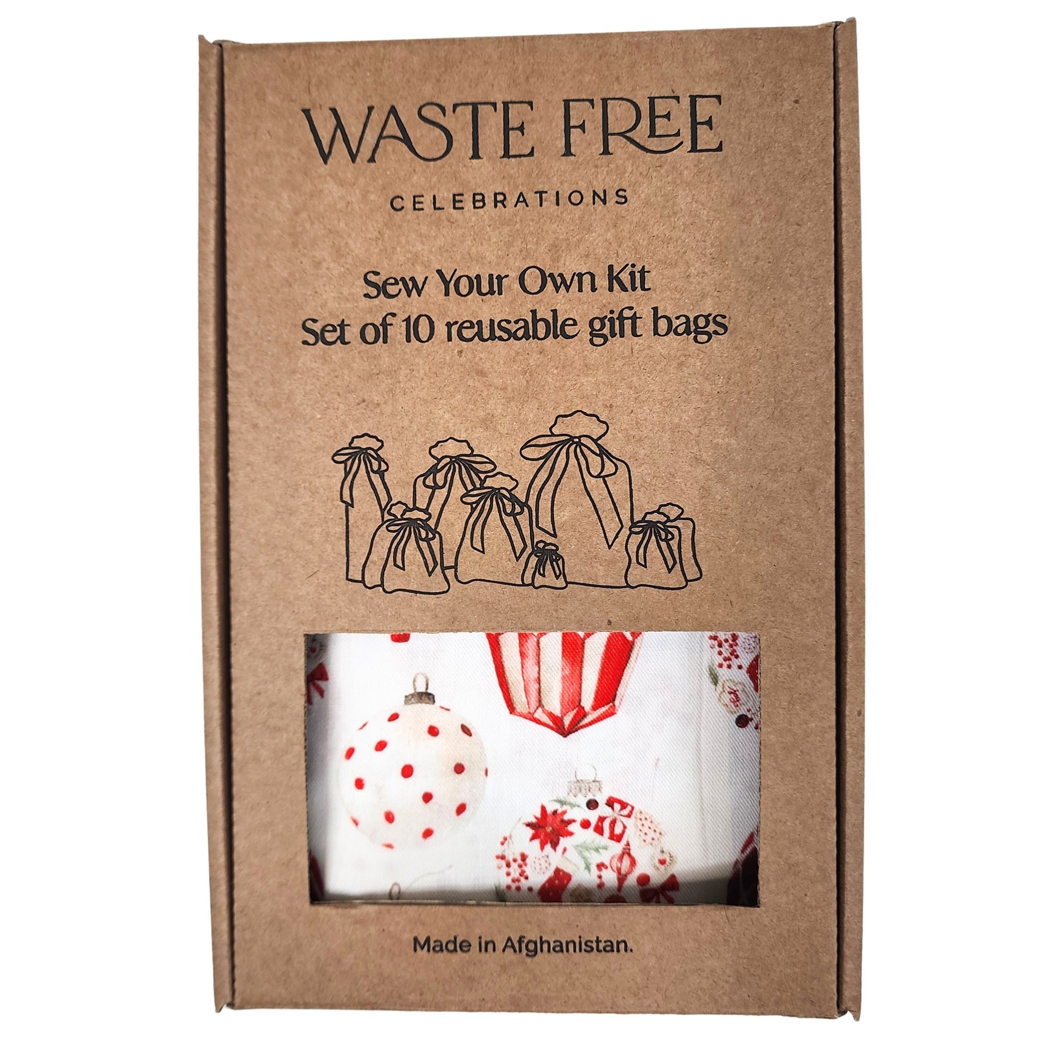 Christmas Baubles (SYO Reusable Gift Bag Set)
