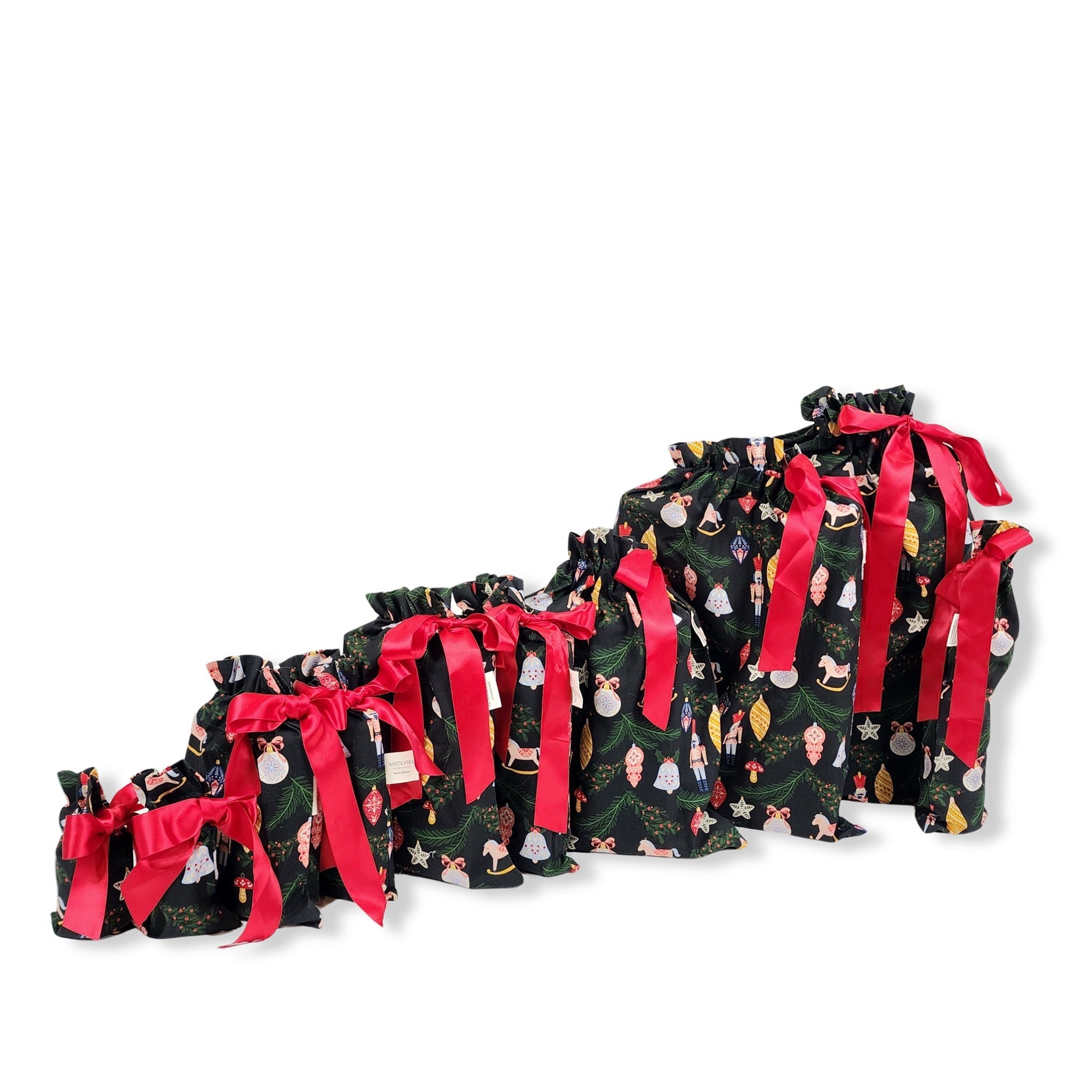 Folk Julepynt (SYO Reusable Gift Bag Set)
