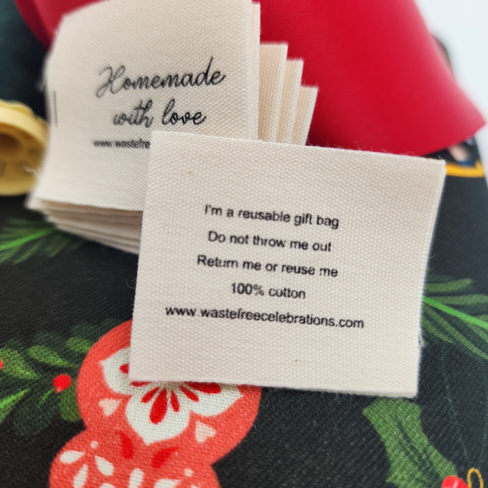 Folk Julepynt (SYO Reusable Gift Bag Set)