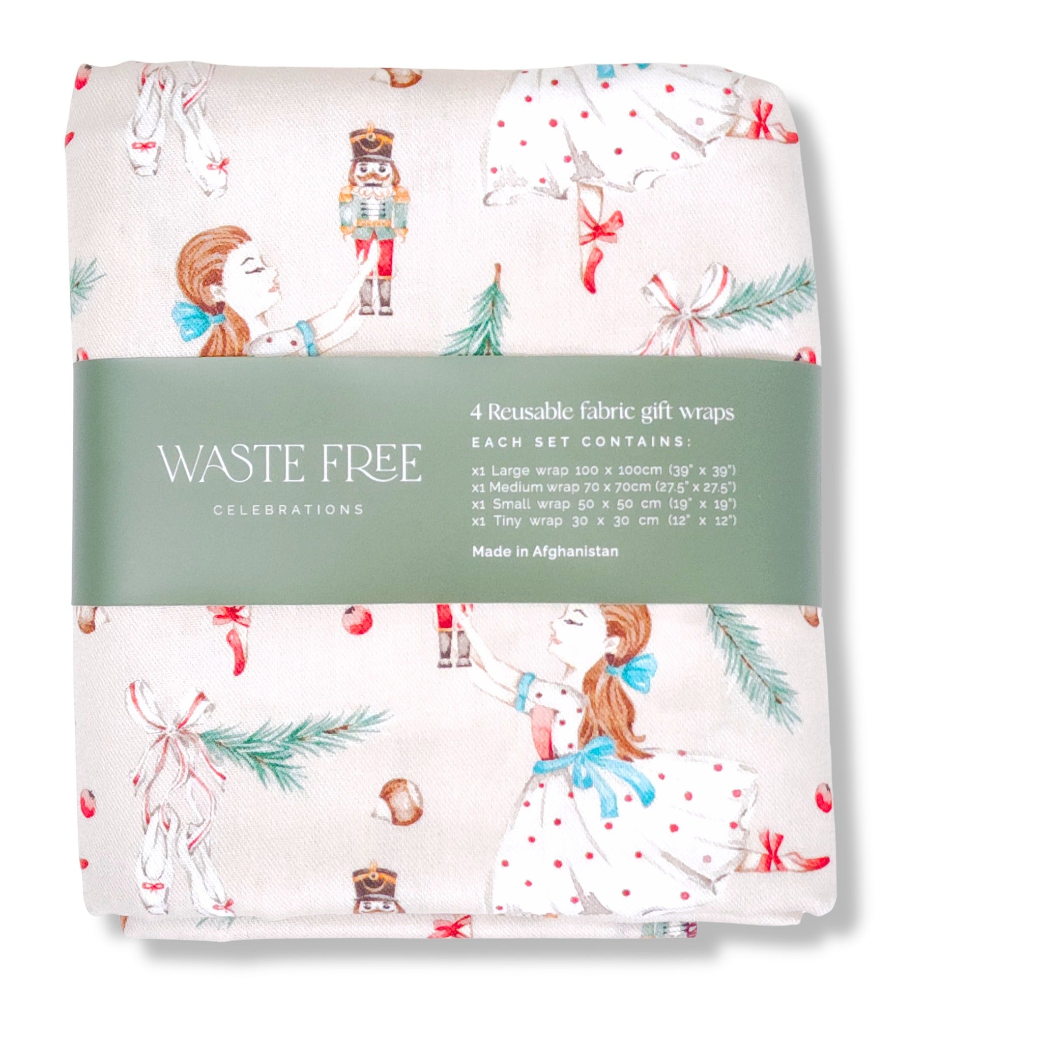 Nutcracker Clara Tanzt - Furoshiki Gift Wrap