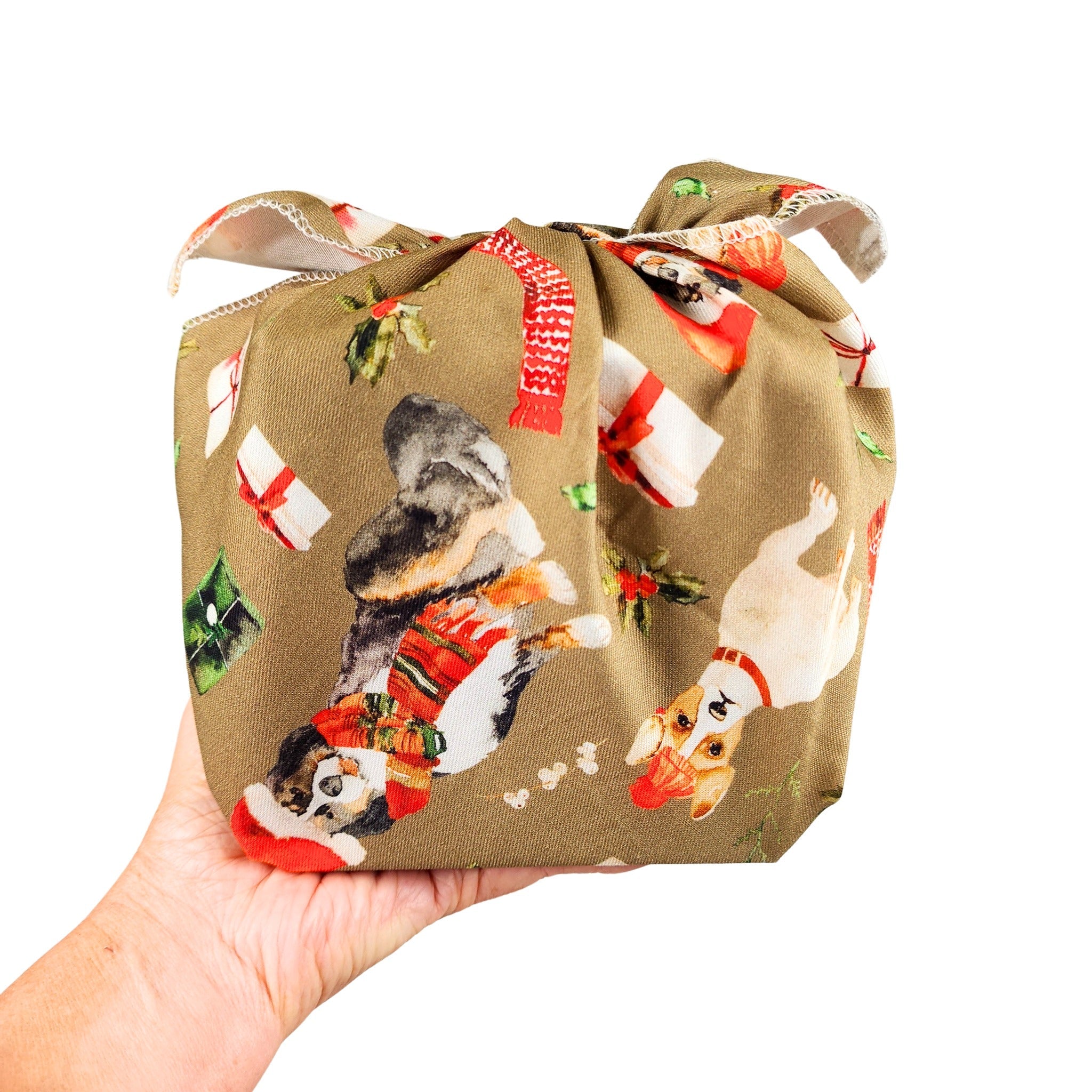 Pooches and Presents - Furoshiki Gift Wrap