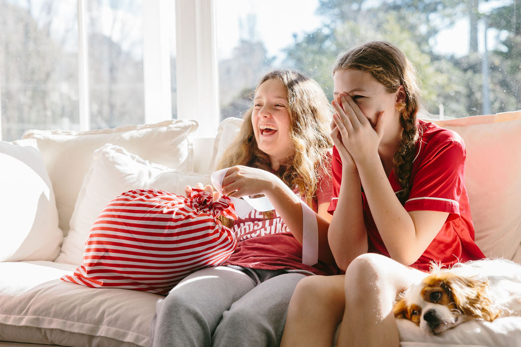 Red Stripe (Reusable Gift Bag Set)