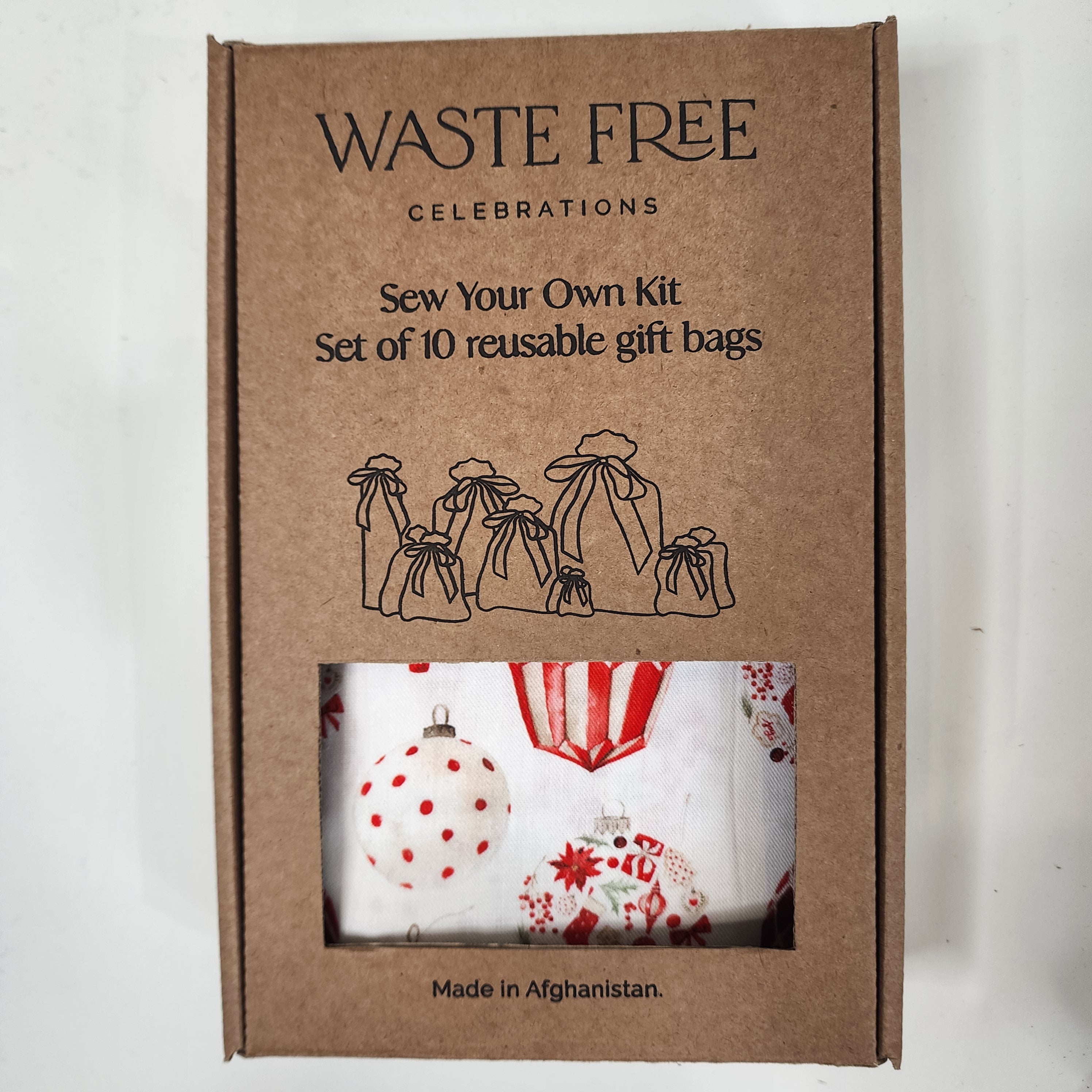 Christmas Baubles (SYO Reusable Gift Bag Set)