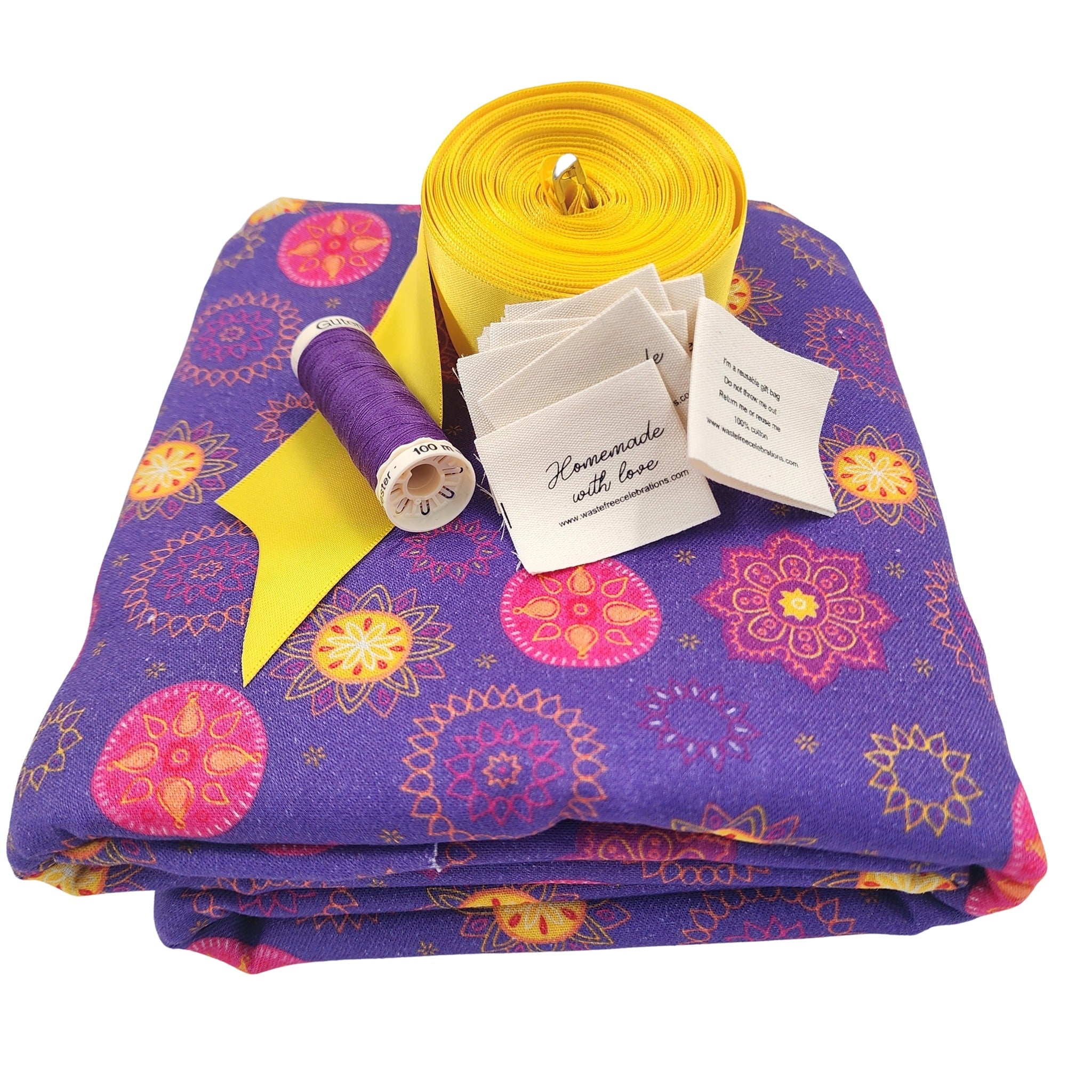 Marigold Mandala (SYO Reusable Gift Bag Set)