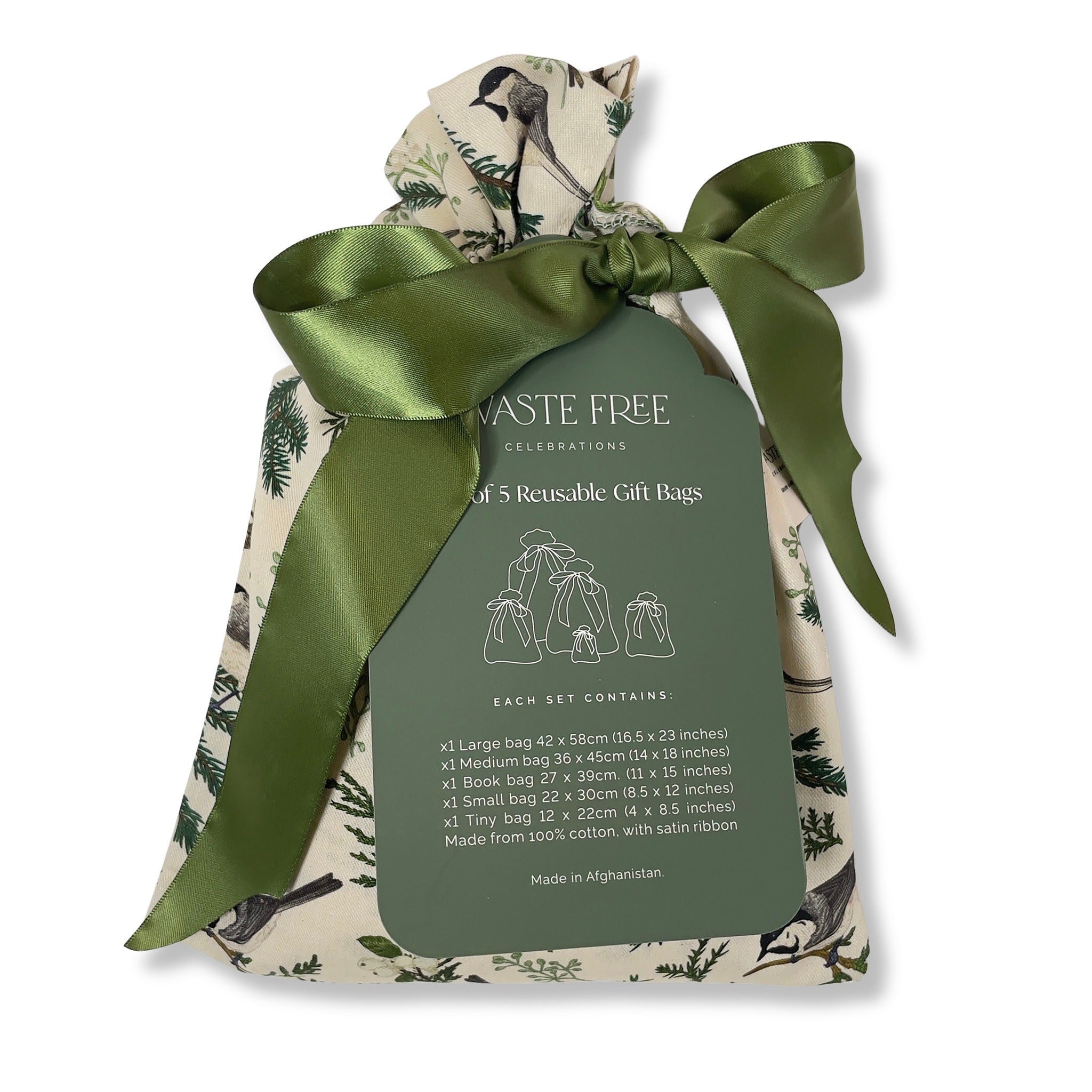 Nadarrach Pincons (Reusable Gift Bag Set) Set of 5