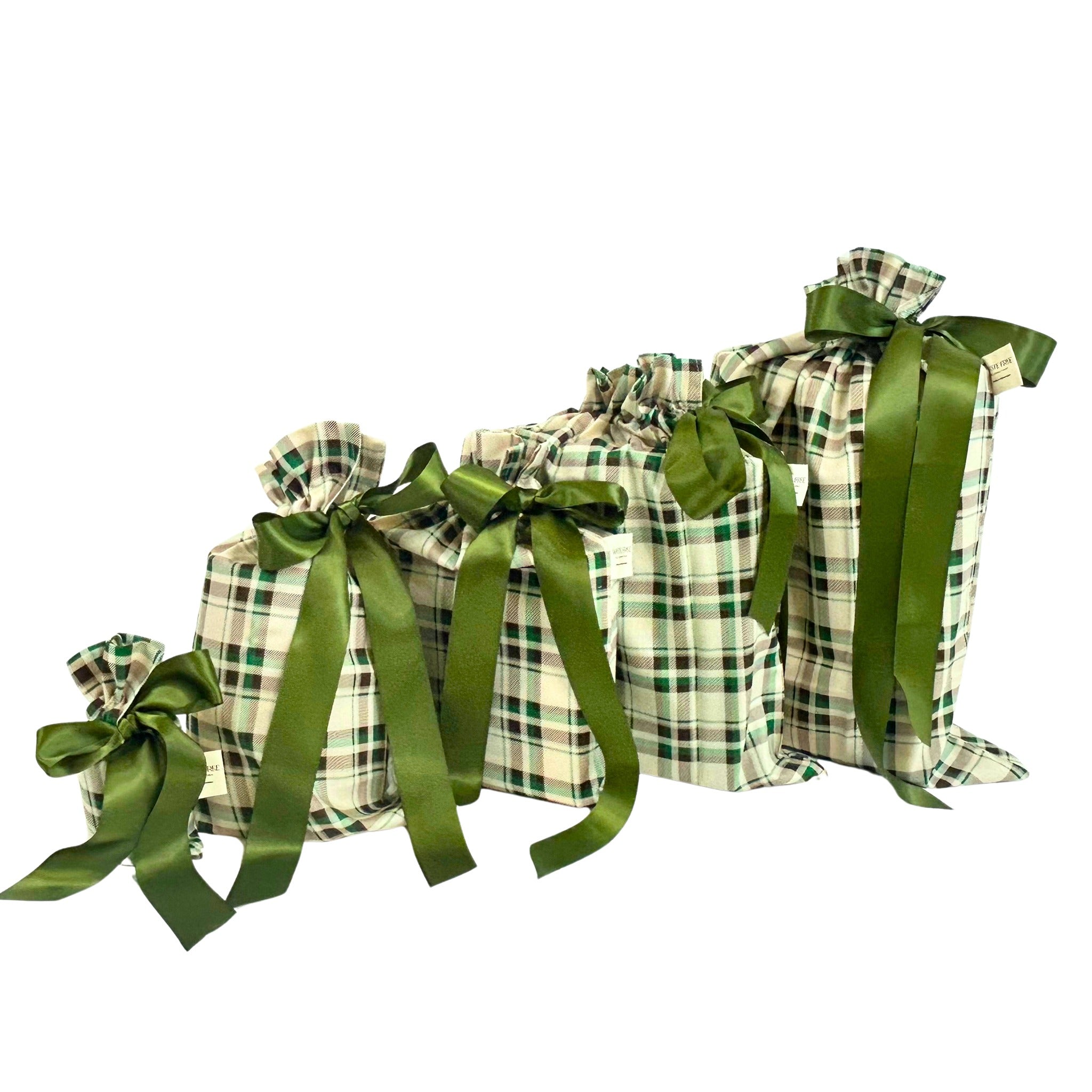 Nadarrach Tartan (Reusable Gift Bag Set) Set of 5