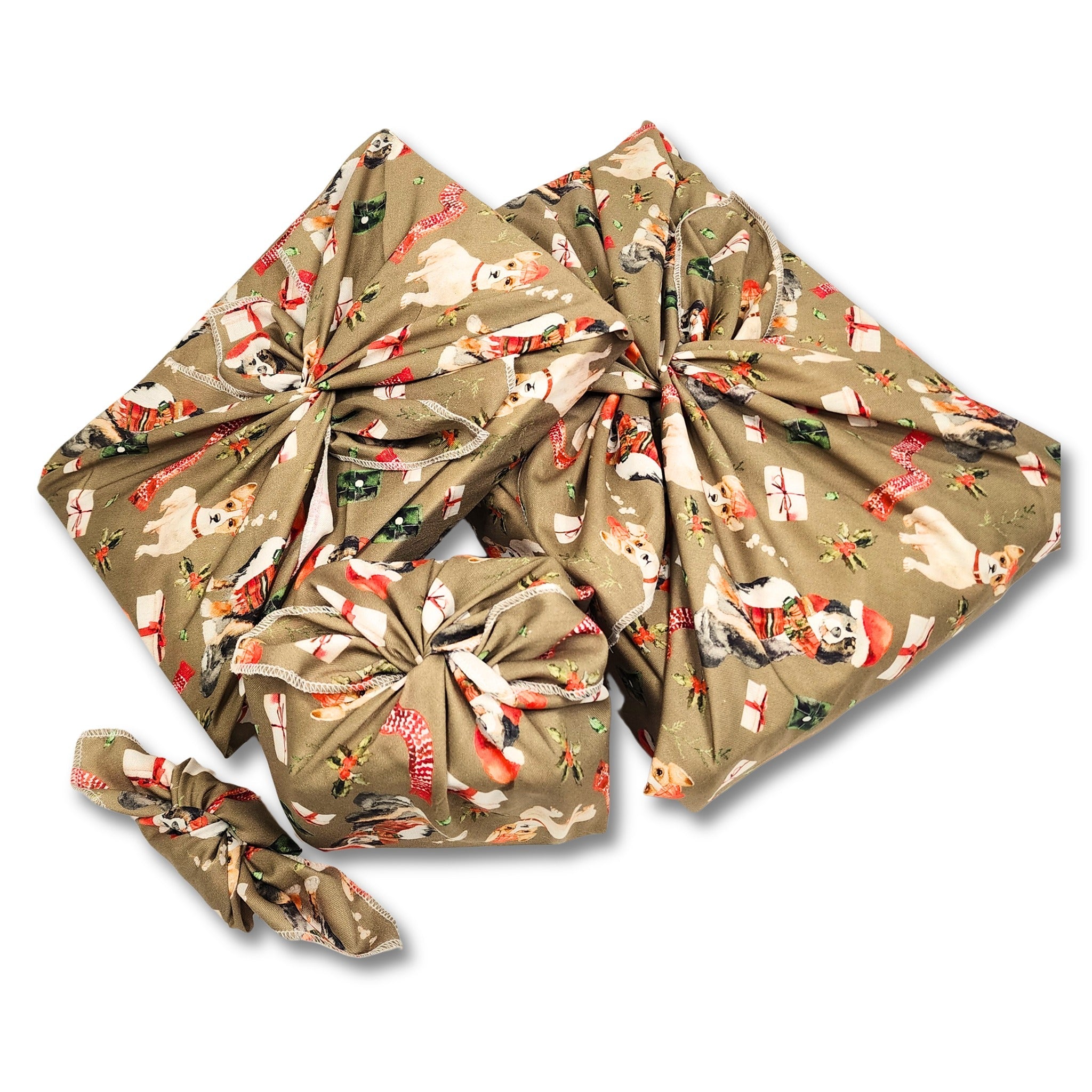 Pooches and Presents - Furoshiki Gift Wrap