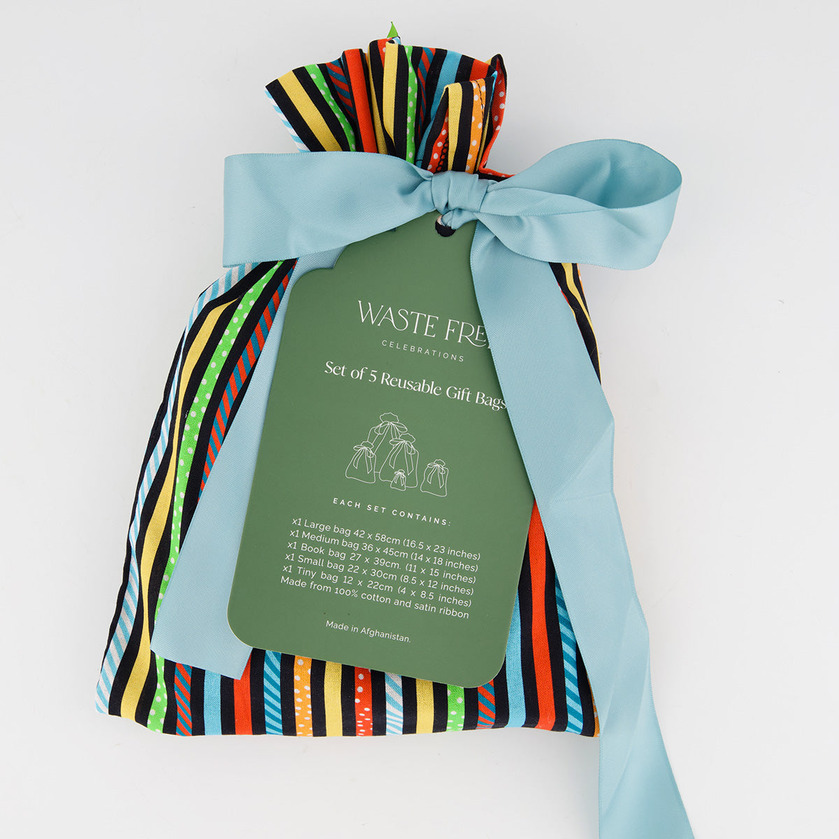 Time to Party (Reusable Gift Bag Set)