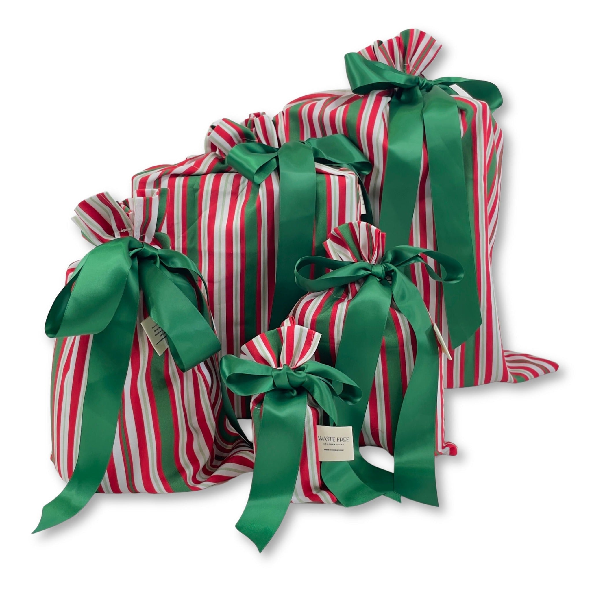 Julrander (Reusable Gift Bag Set) Set of 5