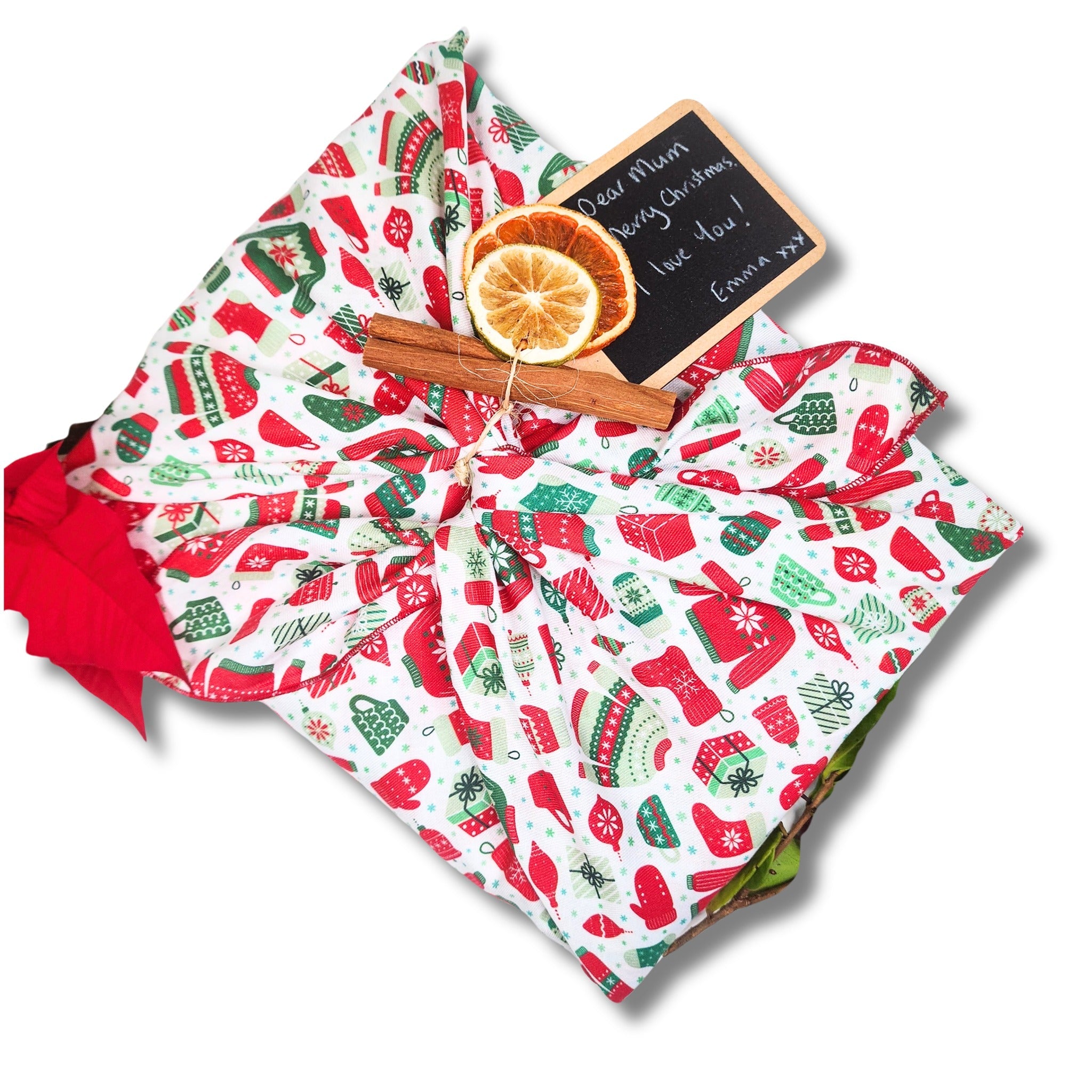 Lusekofte - Furoshiki Gift Wrap