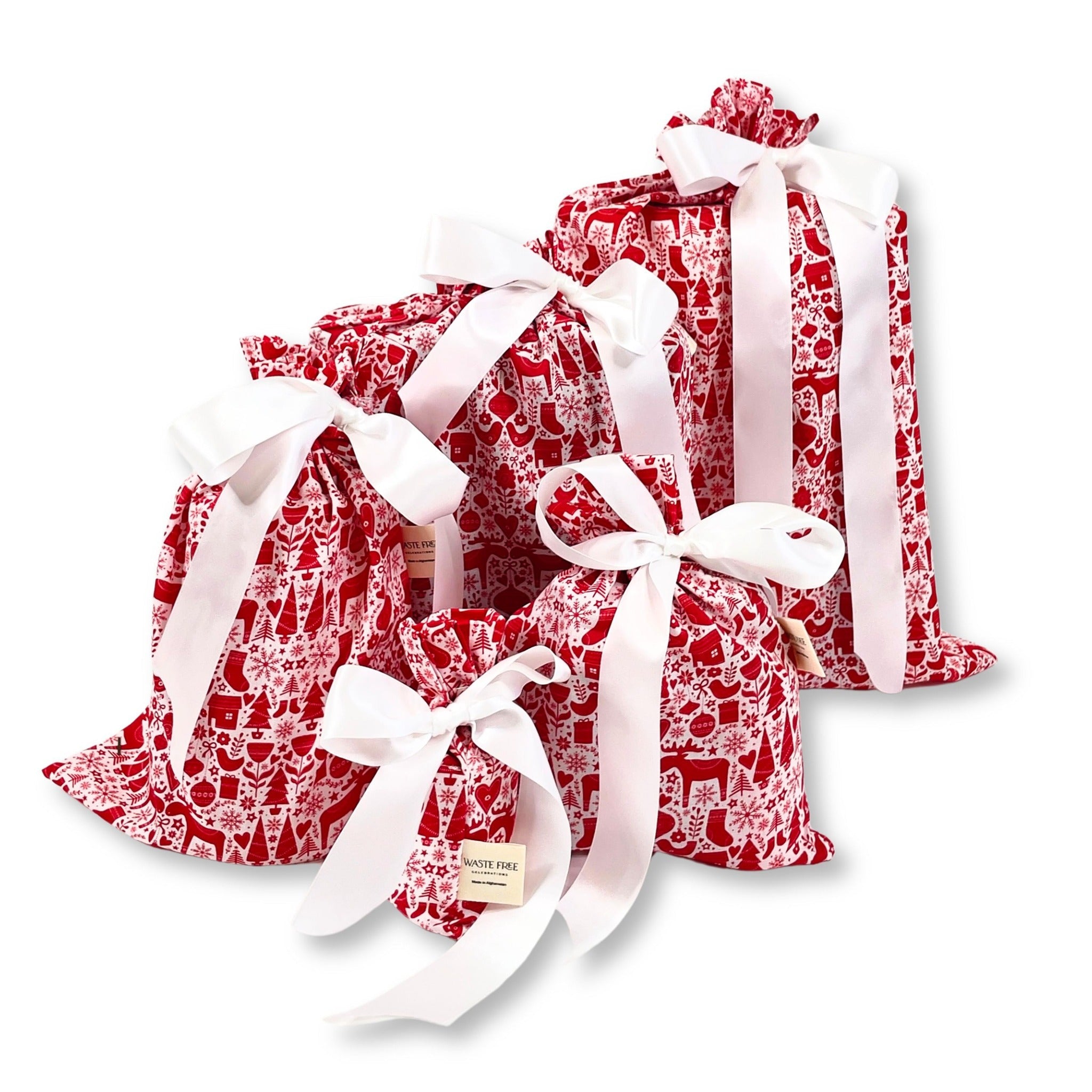 Rensdyr (Reusable Gift Bag Set) Set of 5