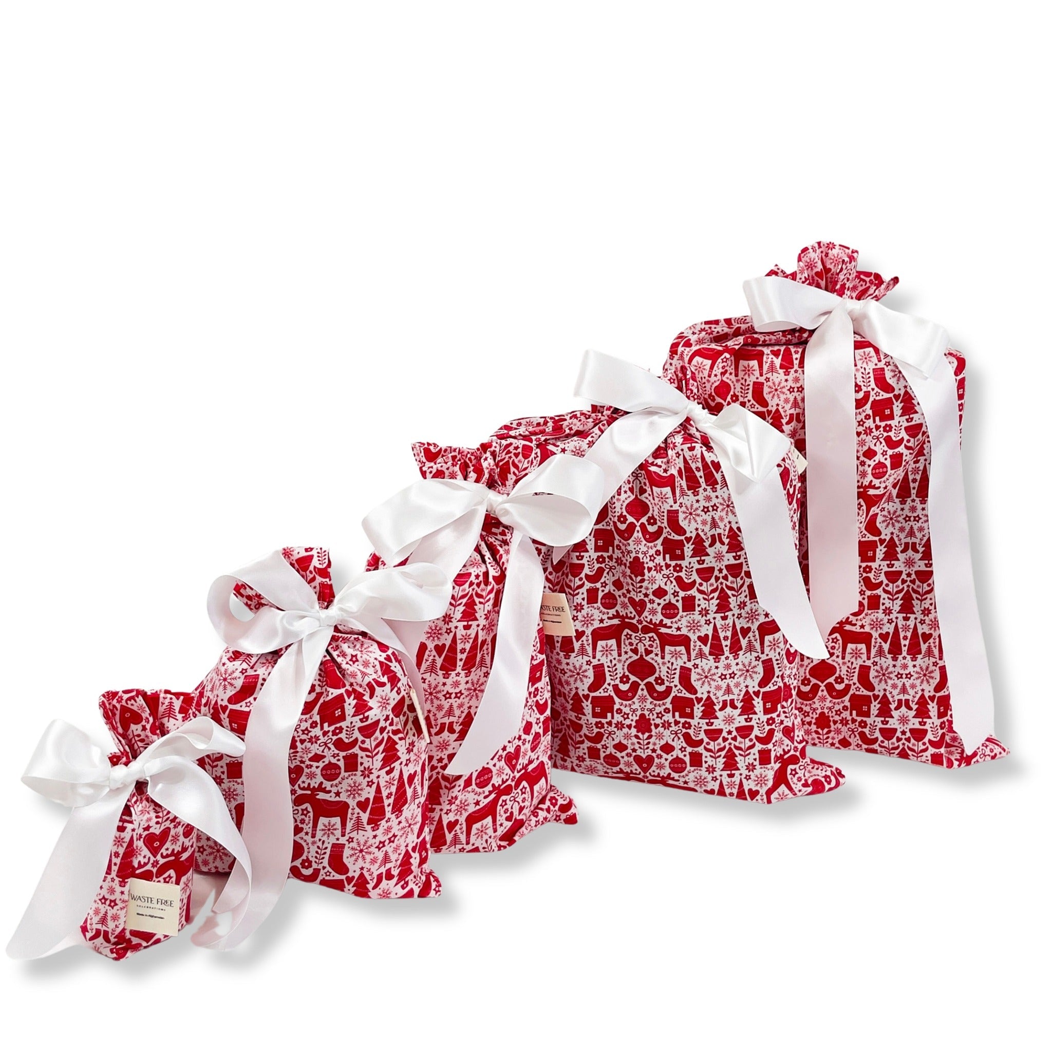 Rensdyr (Reusable Gift Bag Set) Set of 5