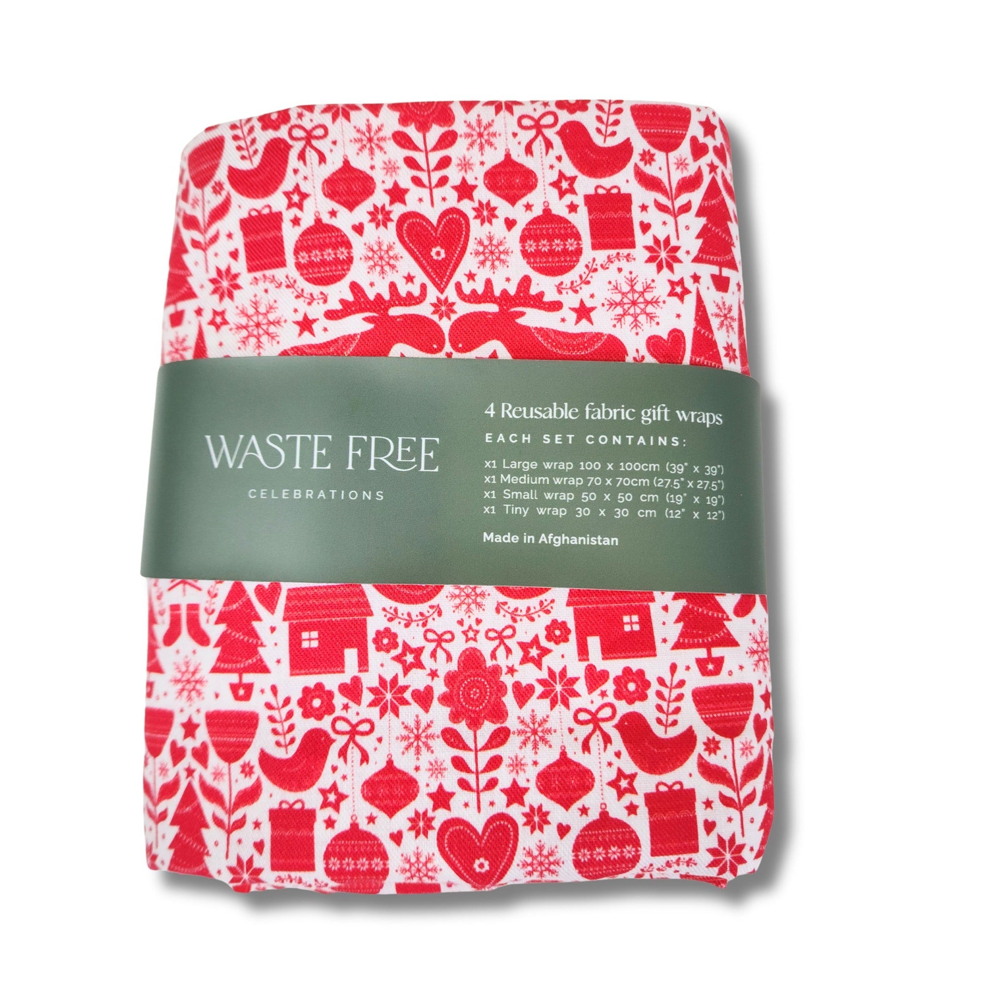 Rensdyr - Furoshiki Gift Wrap