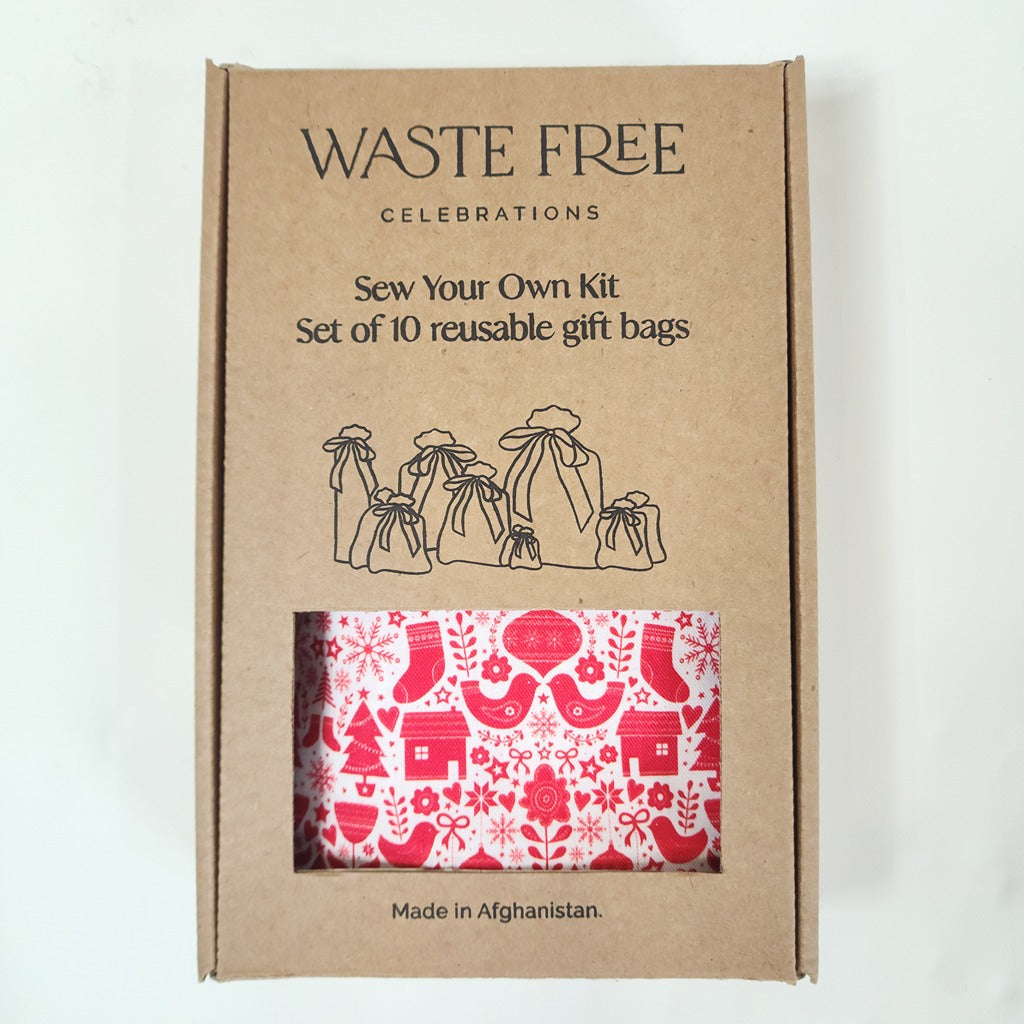 Scandi Rensdyr (SYO Reusable Gift Bag Set)