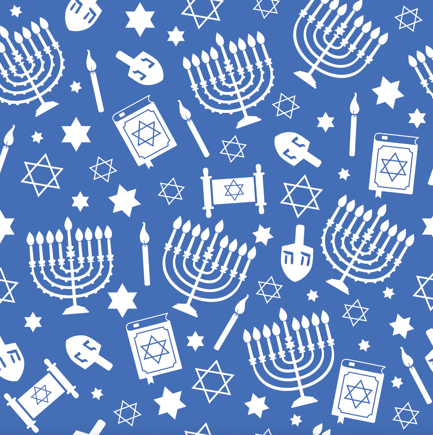 Feliz Hanukkah (juego de bolsas de regalo reutilizables)