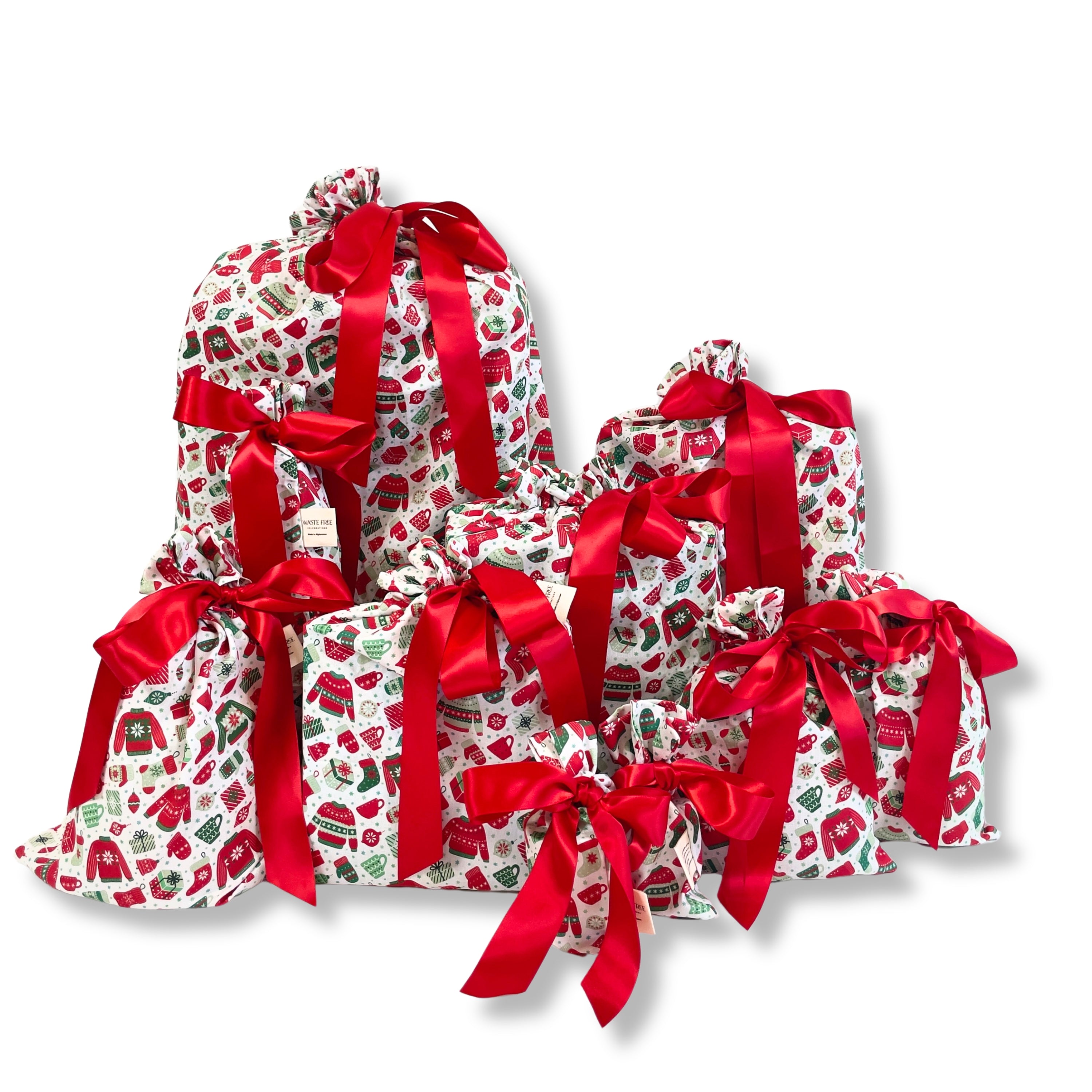 Scandi Lusekofte (Reusable Gift Bag Set)